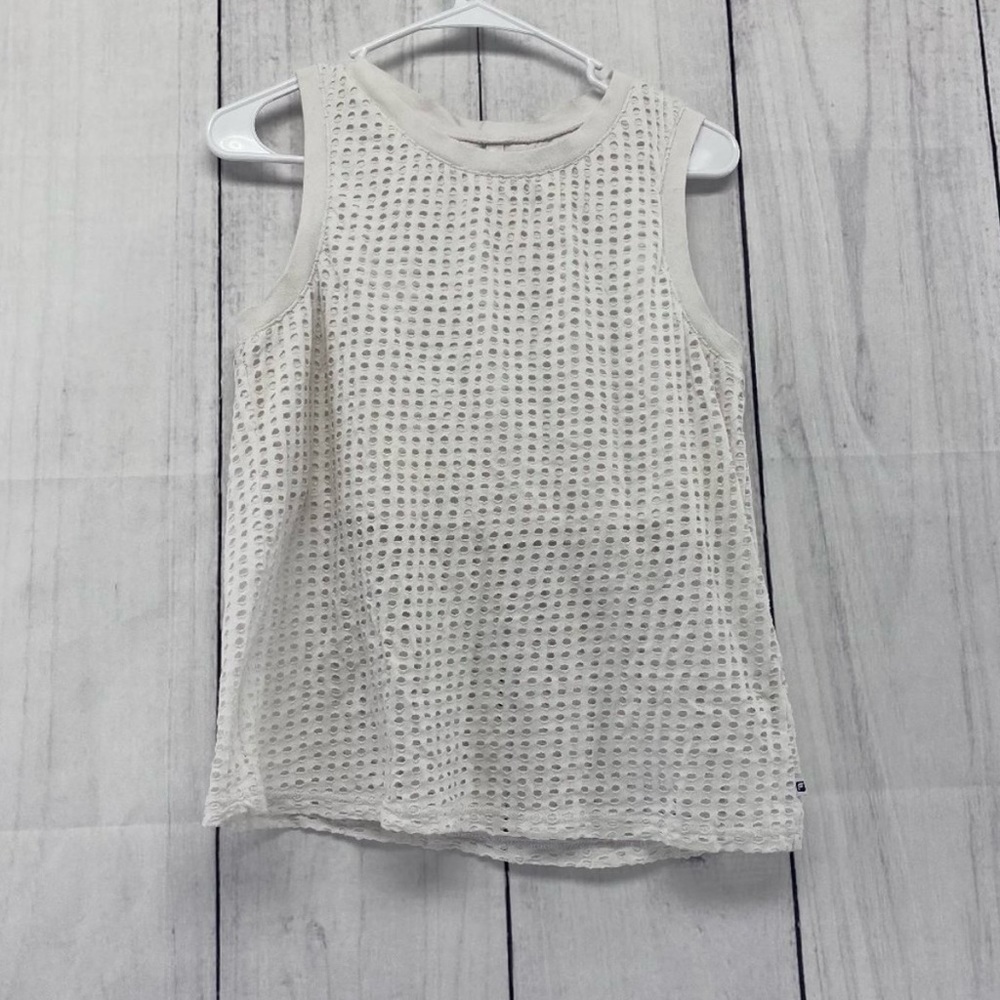 Fabletics size medium white athletic top